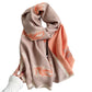 Cashmere-like Short Beard Tassel Thickened Warm Shawl Scarf