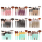 Beauty Tools Animal Hair Fan Makeup Brush Set