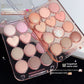 Makeup SWEET MINT Twelve-color Love Heart Eye Shadow Plate Beginner