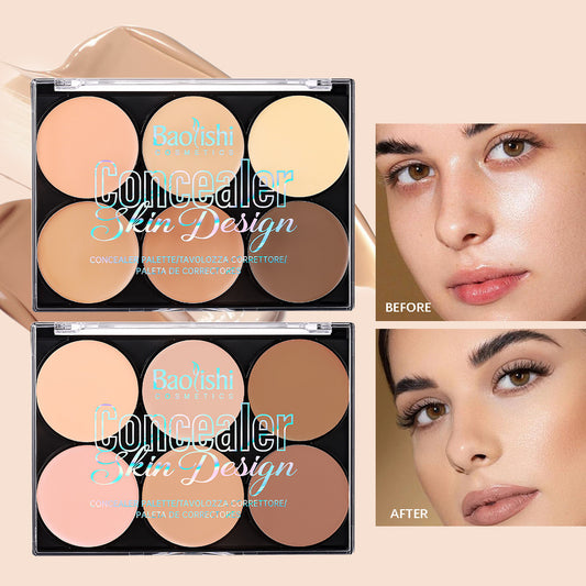 Contour Compact Makeup: Moisturizing Light Concealer for Sculpting