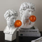 Sculpture Bust Portrait Decoration Living Room Entrance Artist's Home Decoration Decoration