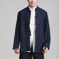 Cotton And Linen Clothing Tang Suit Men's Long-sleeved Double-sided Wear