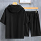 Summer Fat Man Suit Male Loose Trendy