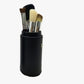 Niya supply 12 makeup sweep set cylinder set brush PU storage makeup tube beauty makeup hair brush eyebrow pencil