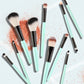 Beauty Tools Animal Hair Fan Makeup Brush Set