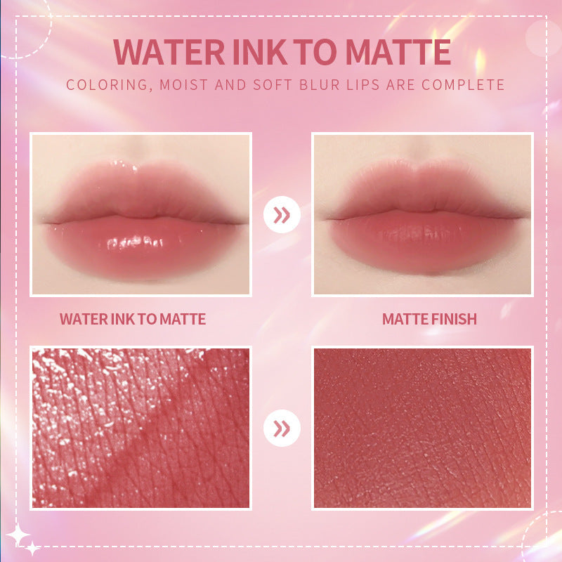 Velvet Matte Natural White Makeup Does Not Fade No Stain On Cup Lip Lacquer