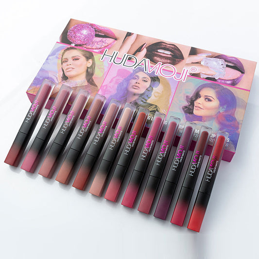 New 12 Matte Lip Glaze Lip Makeup Set