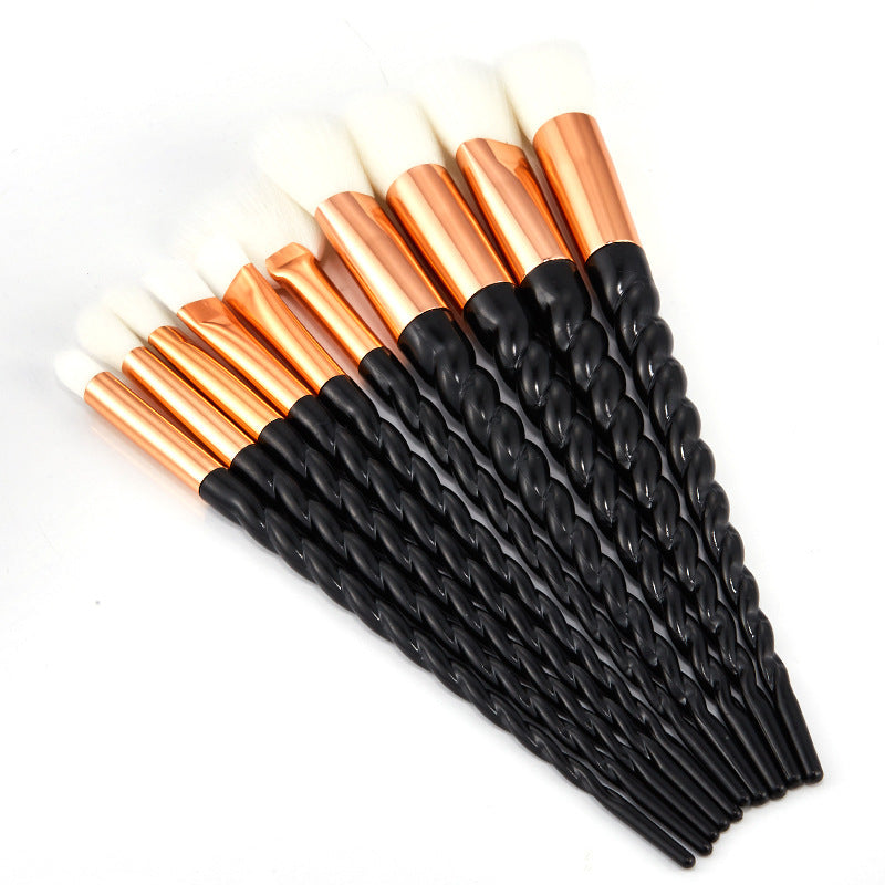 Multi Color Spiral Makeup Brush