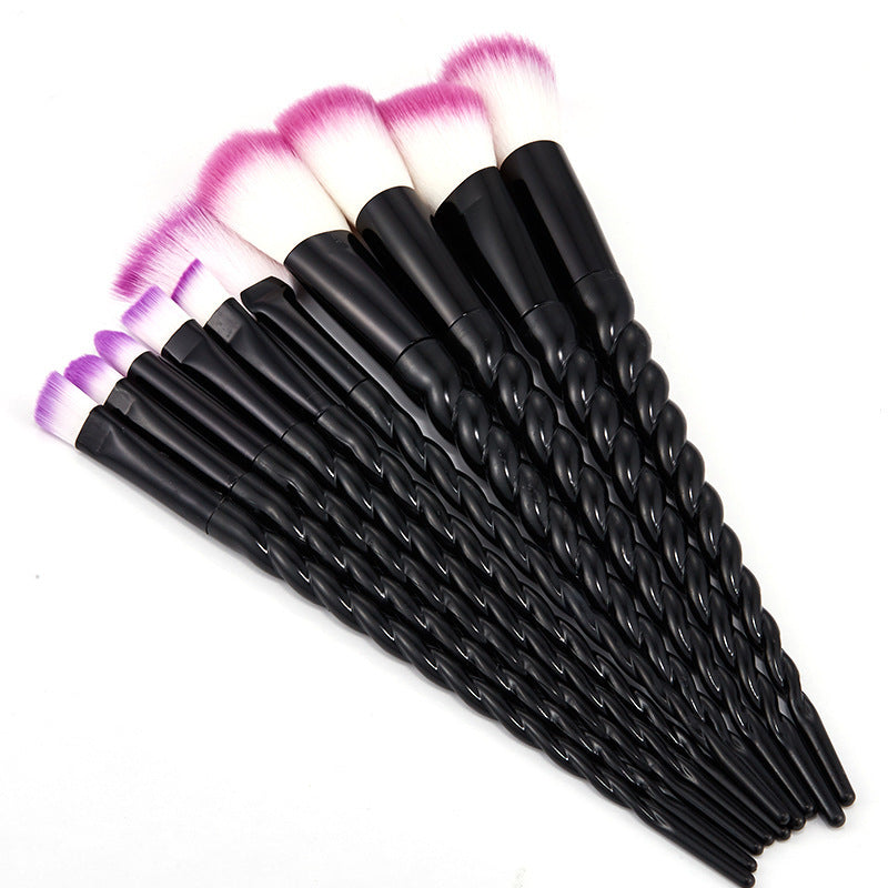 Multi Color Spiral Makeup Brush