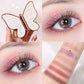 Eyeshadow Palette Butterfly Eye Shadow Lucky Koi Pearl Sequins Glitter Matte Makeup Plate Glitter Eyeshadow