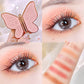 Eyeshadow Palette Butterfly Eye Shadow Lucky Koi Pearl Sequins Glitter Matte Makeup Plate Glitter Eyeshadow