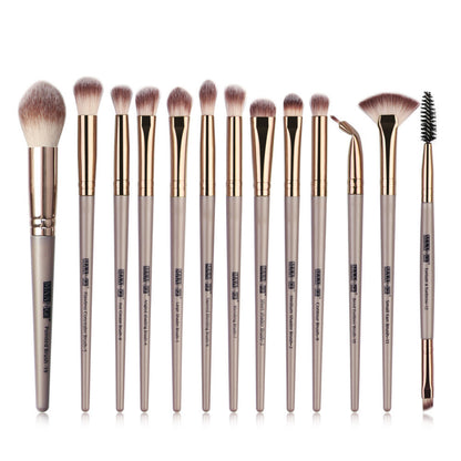 Maange 13-Piece Eye Makeup Brush Set Professional Eyeshadow Brushes & Beauty Tools for Flawless Makeup