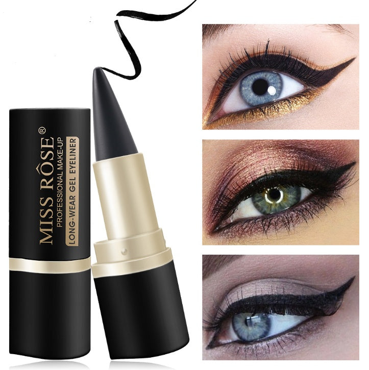 Waterproof Black Eyeliner Pen & Gel - Long-Lasting Liquid Eye Liner