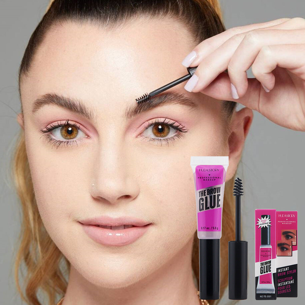 Transparent Waterproof Sweat-proof Wild Eyebrow Long-lasting Natural Three-dimensional Eyebrow Gel