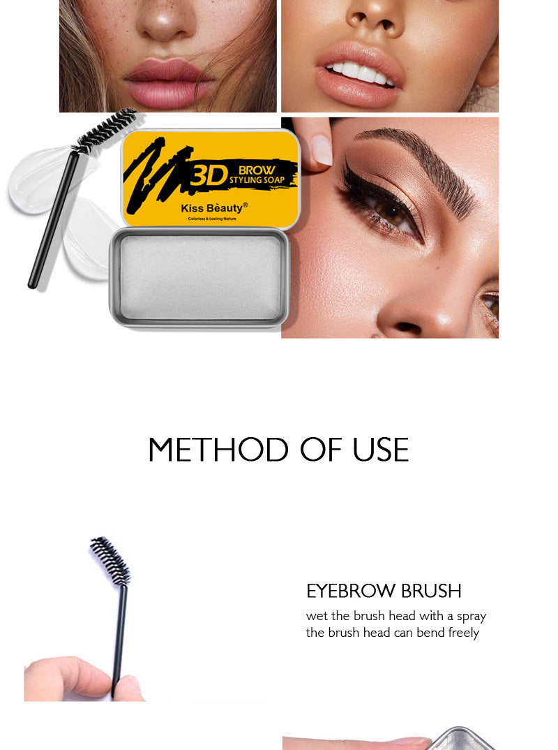 Brow Cream Shaping Soap Colorless Transparent Long Lasting