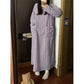 Winter Coral Fleece Sleepwear Women's Nightgown Long Night Dress Pajamas With Pockets Thickened Jacquard Dress Warm Home Clothes