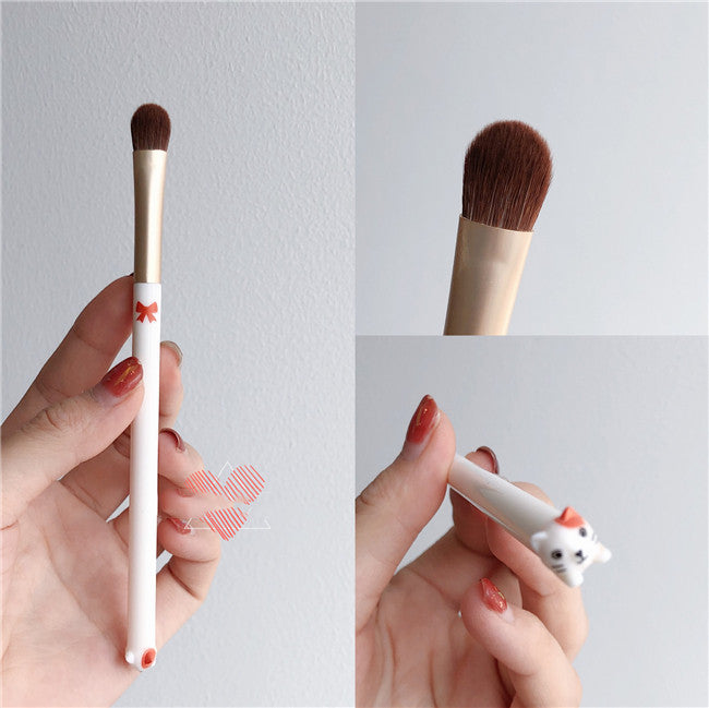 Super Soft Girly Heart Cute Cat Makeup Brush