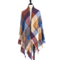 Women's Cashmere-like Plus-sized Double-sided Qicaigei Scarf Shawl