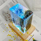 Square Fantasy Coral Sea Small Night Lamp Home Decoration