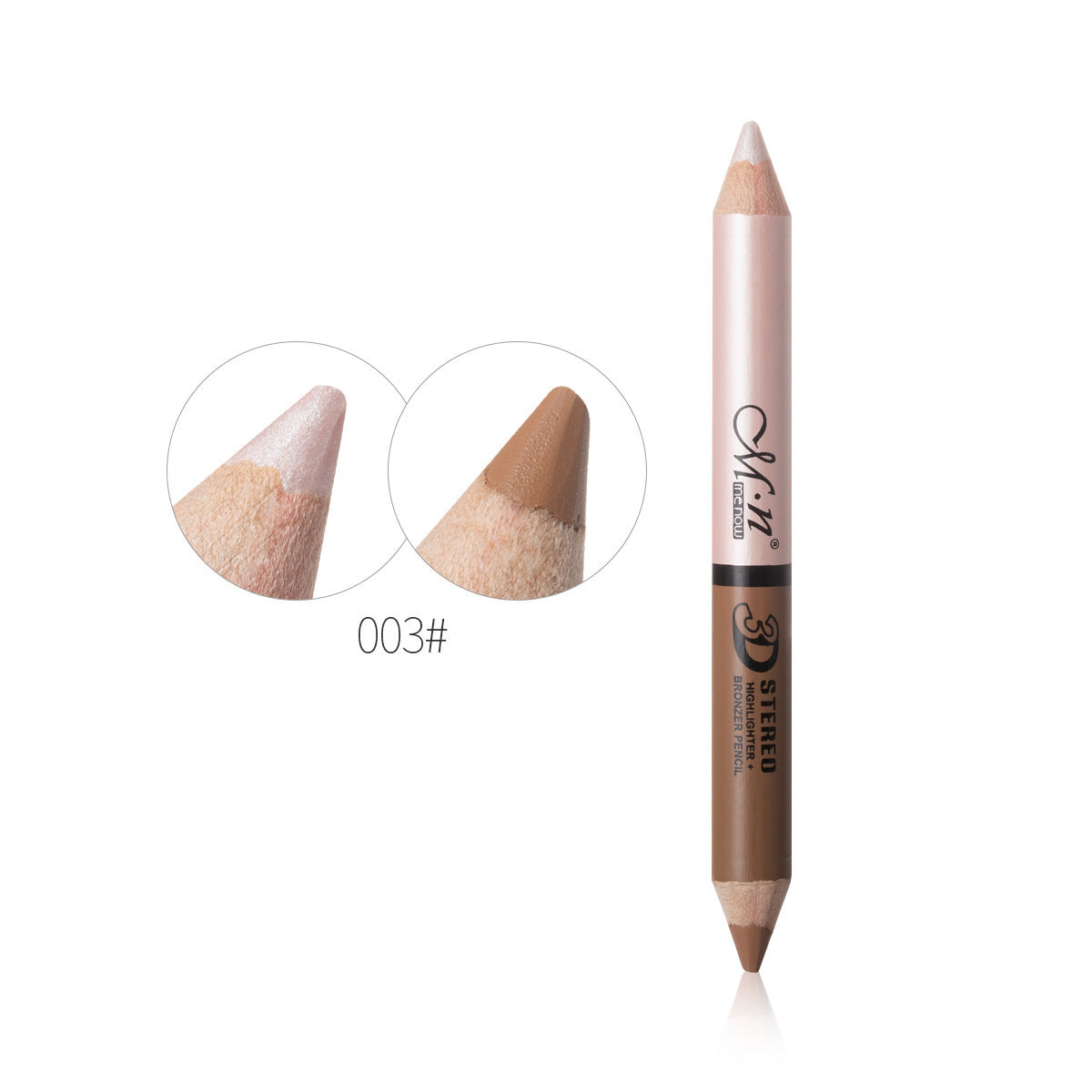 Double-Ended Concealer & Highlighter Pen—Waterproof Dual-Use Brightening Contour