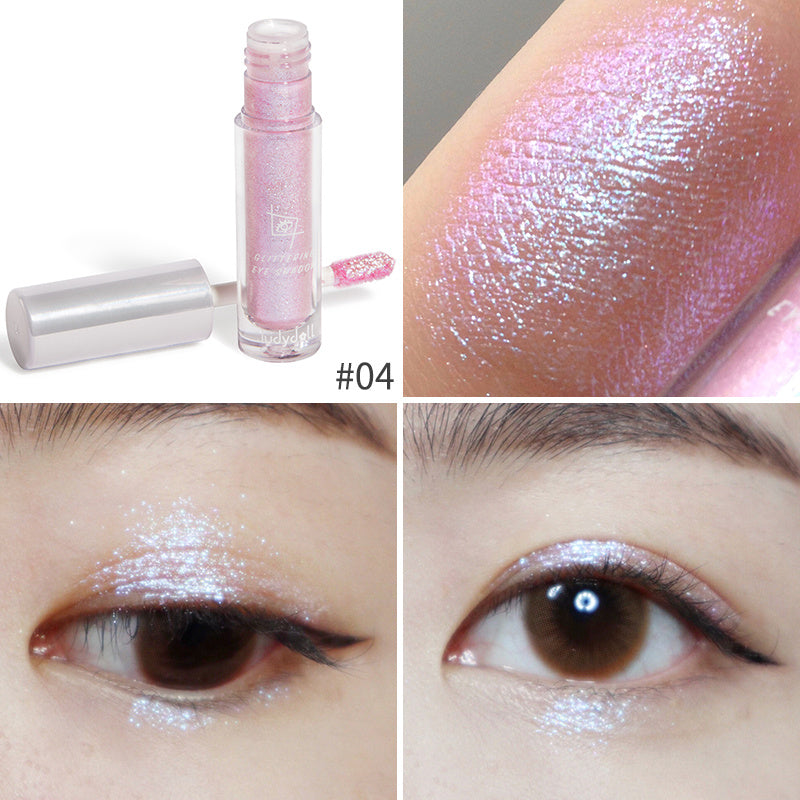 Eyeshadow lying silkworm eye shadow liquid