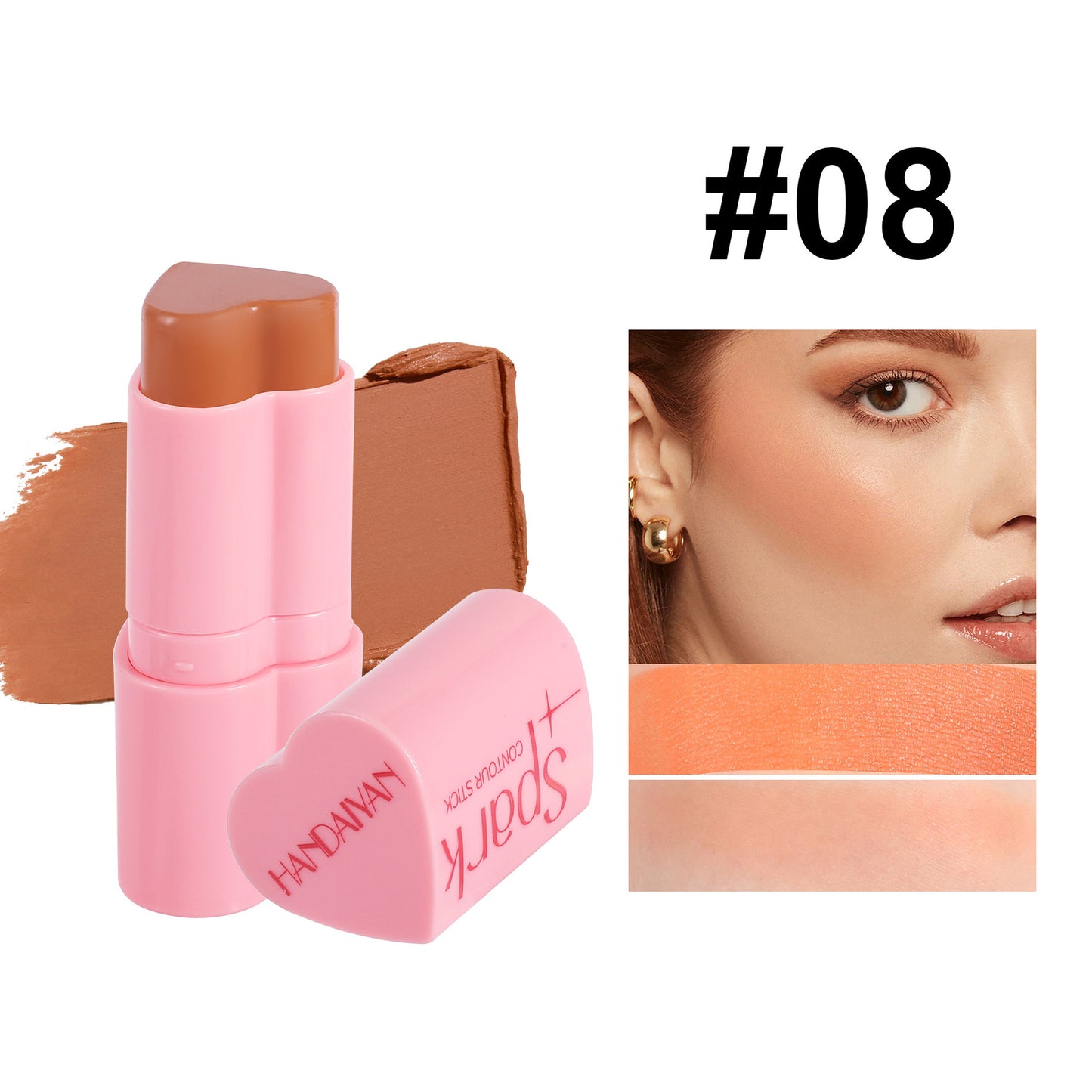 Blusher Highlighter Facial Brightening Contour Stick