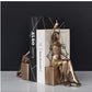 Home Decoration Bronze Goddess Of Justice Bookend