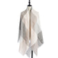 Women's Cashmere-like Plus-sized Double-sided Qicaigei Scarf Shawl