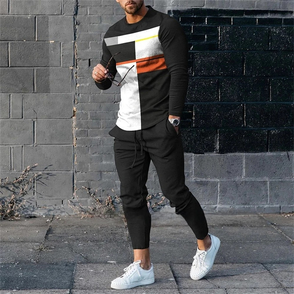 Men's Sweatshirt Sweatpants 3D Digital