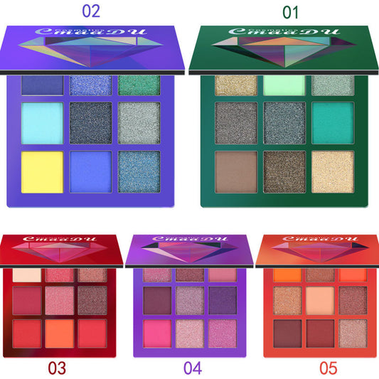 Pearlescent Glitter Makeup Palette