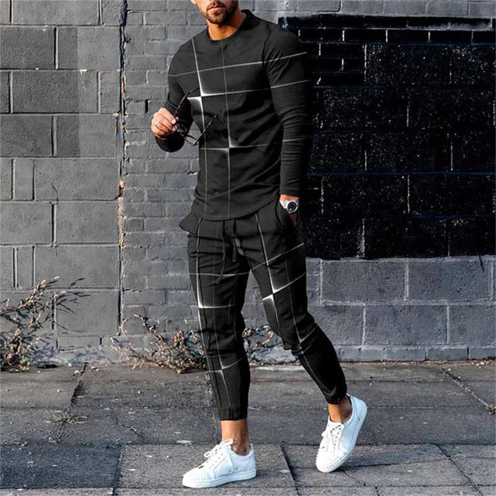 Men's Sweatshirt Sweatpants 3D Digital