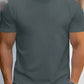 Men's Cotton Casual Short Sleeve