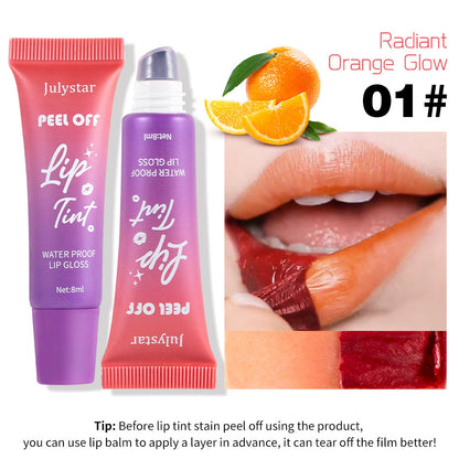 Makeup Fruit Flavor Tear And Pull Lip Lacquer Matte Finish