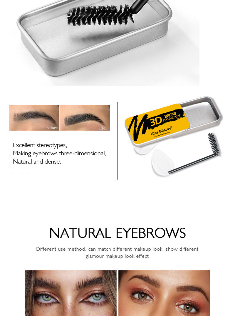 Brow Cream Shaping Soap Colorless Transparent Long Lasting