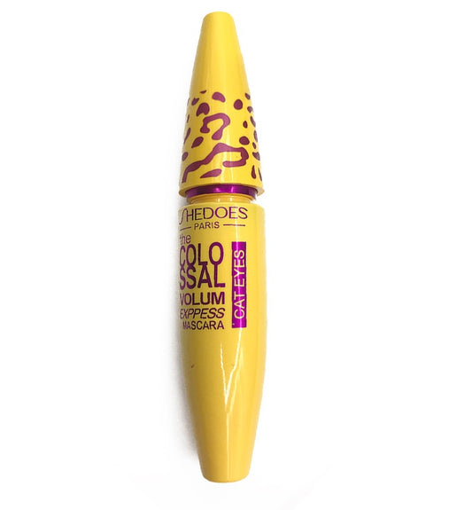 Growth Mascara Leopard-shaped Yellow Tube thick-curling Curling Waterproof Mascara