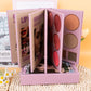 Makeup Palette Five-layer Book Turning Eye Shadow Plate Blush 67 Colors