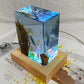 Square Fantasy Coral Sea Small Night Lamp Home Decoration