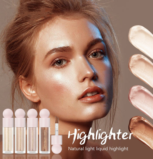 Correction Skin Color Liquid Highlight Eyeshadow Facial Brightening