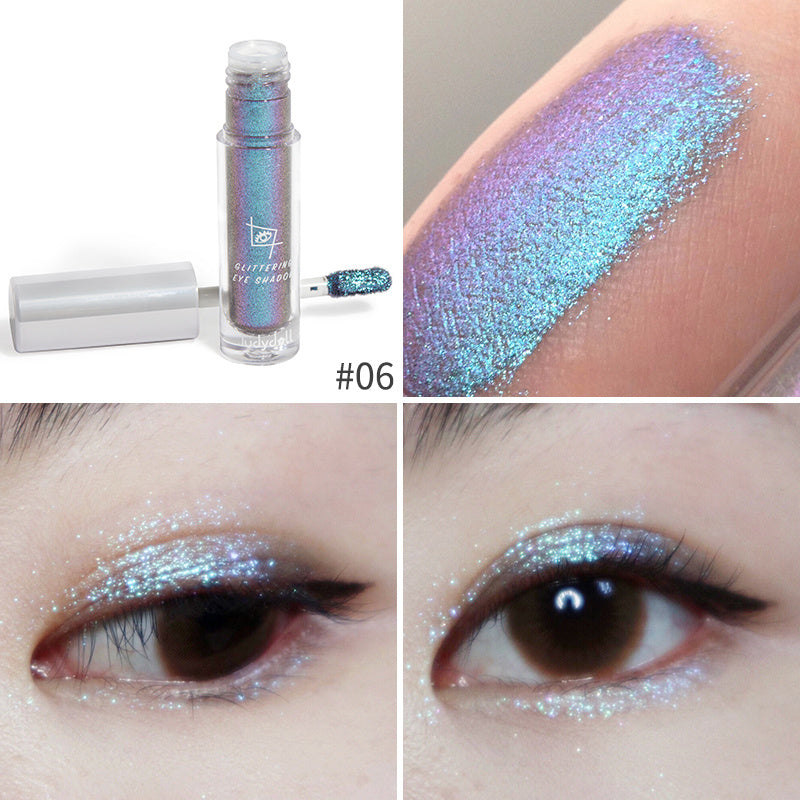 Eyeshadow lying silkworm eye shadow liquid