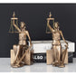 Home Decoration Bronze Goddess Of Justice Bookend