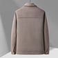 Autumn And Winter New Men's Lapel Detachable Down Feather Liner Wool Workwear Jacket