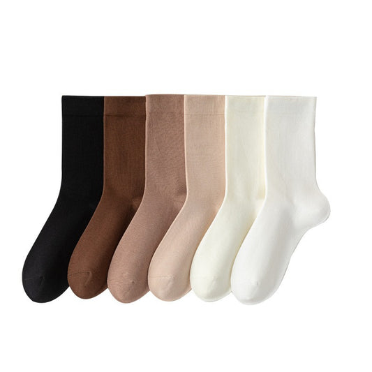 6 Pairs These Socks Are Made From Pure Cotton, Which Is Soft, Skin-friendly And Breathable. The Heel Is Non-slip And Comfortable, So You Can Enjoy Your Daily Leisure Time