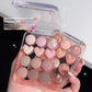 Makeup SWEET MINT Twelve-color Love Heart Eye Shadow Plate Beginner