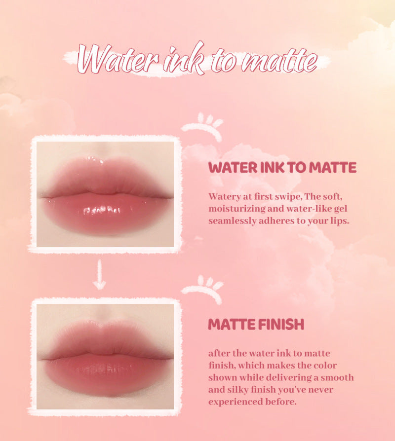 Velvet Matte Natural White Makeup Does Not Fade No Stain On Cup Lip Lacquer