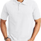 Loose And Simple Men's Short-sleeved Polo Shirt