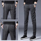 Men's Casual Vertical Striped Straight Leg Pants