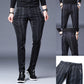 Men's Casual Vertical Striped Straight Leg Pants