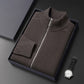 Men's Autumn And Winter Stand Collar Thick Warm Sweater