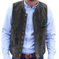 Men's European And American Retro Velvet Multi-button Casual Vest Coat