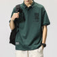 Japanese Polo Shirt Short-sleeved Lapel T-shirt Men's Design Sense